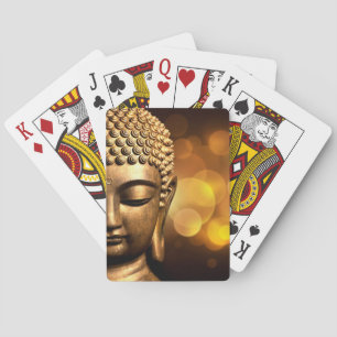 Bangkok, Thailand Gold Buddha Playing Cards