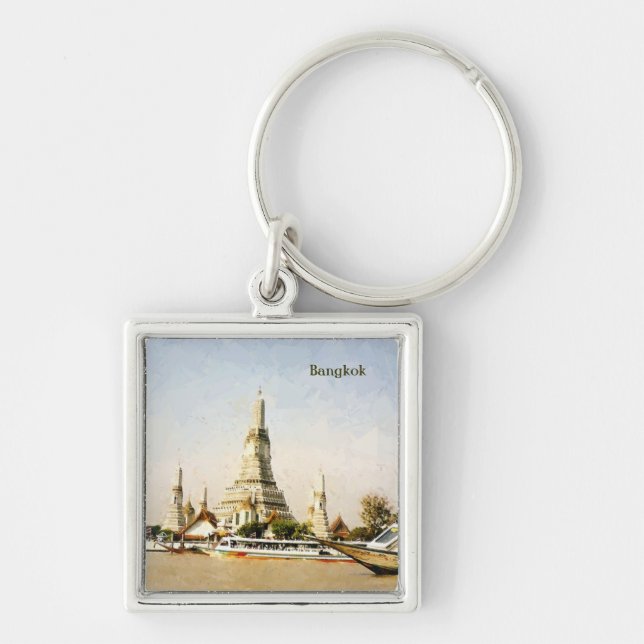 Bangkok, Thailand Keychain (Front)