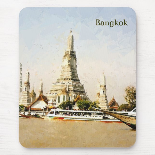 Bangkok, Thailand Mouse Pad (Front)