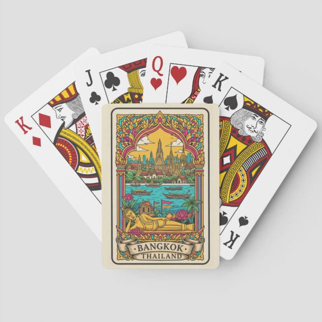 Bangkok Thailand Playing Cards (Back)