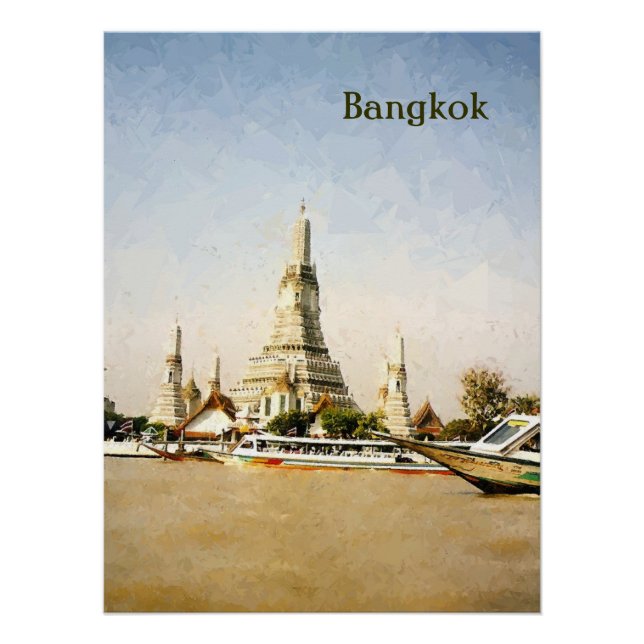 Bangkok, Thailand Poster (Front)