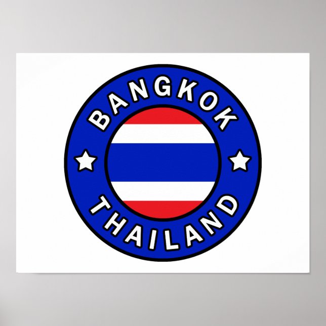 Bangkok Thailand Poster (Front)