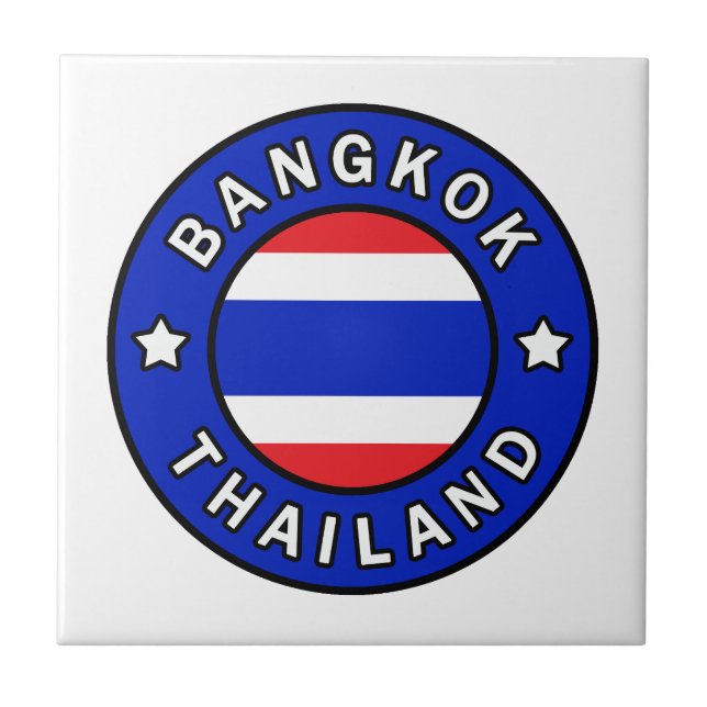 Bangkok Thailand Tile (Front)