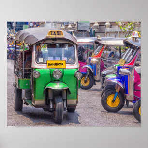 Bangkok tuk tuk poster