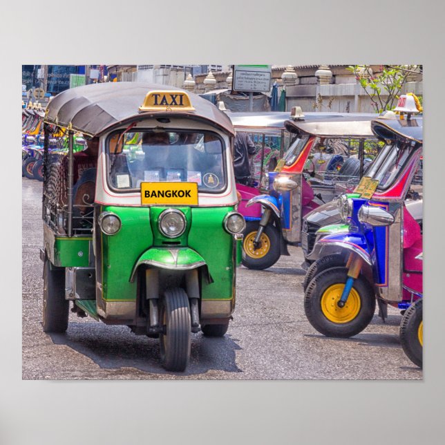 Bangkok tuk tuk poster (Front)