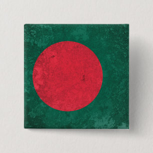 Bangladesh 2 Inch Square Button