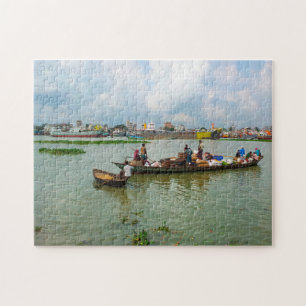 Bangladesh Boat People. Jigsaw Puzzle