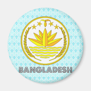 Bangladesh Coat of Arms Magnet
