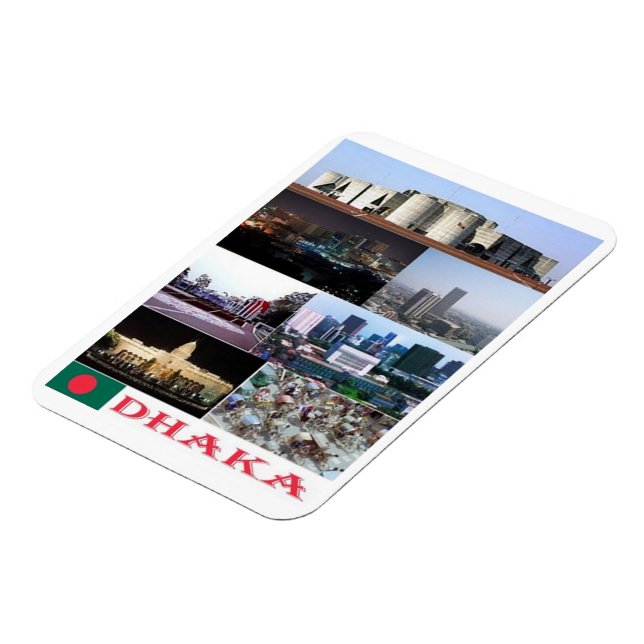 Bangladesh - Dhaka - Magnet (Left Side)