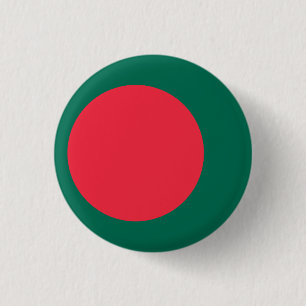 Bangladesh Flag 1 Inch Round Button