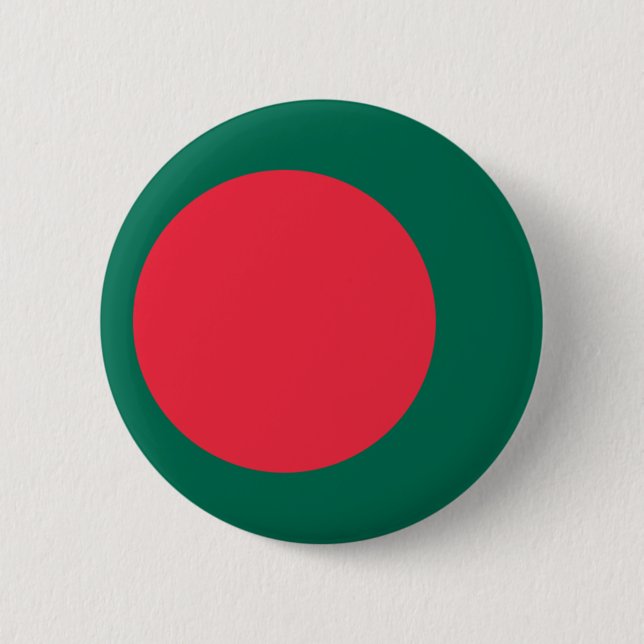 Bangladesh Flag 2 Inch Round Button (Front)