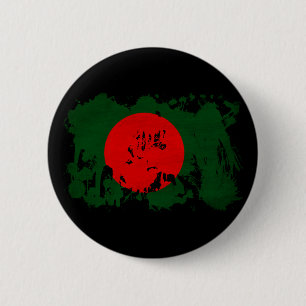 Bangladesh Flag 2 Inch Round Button