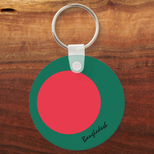 Bangladesh Flag & Bangladesh patriots / sports Keychain