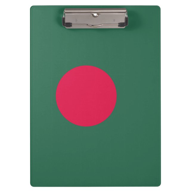 Bangladesh flag clipboard (Front)