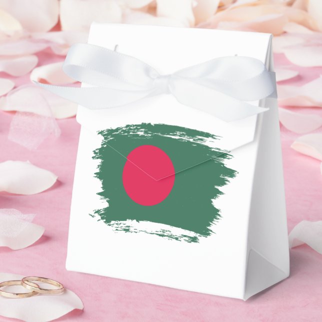 Bangladesh flag favor box (Wedding)