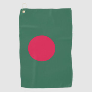 Bangladesh flag golf towel