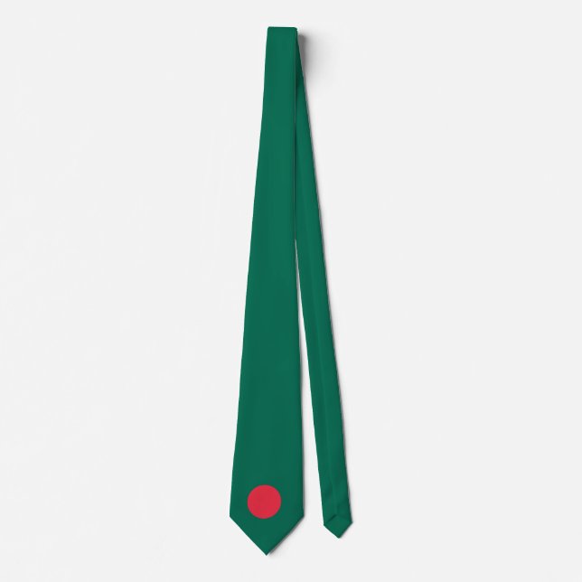 Bangladesh flag Neck Tie (Front)