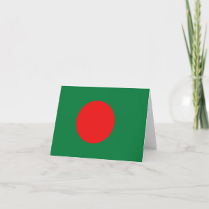 Bangladesh Flag Notecard