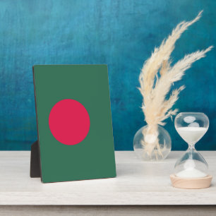 Bangladesh flag plaque