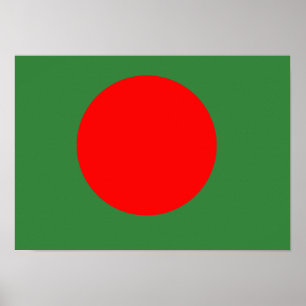 Bangladesh Flag Poster