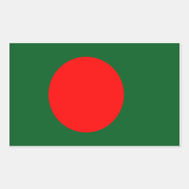 Bangladesh Flag Sticker (Front)
