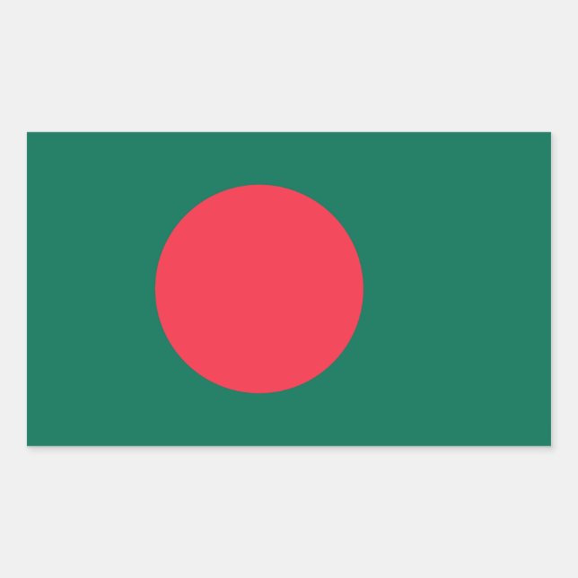 Bangladesh Flag Sticker (Front)