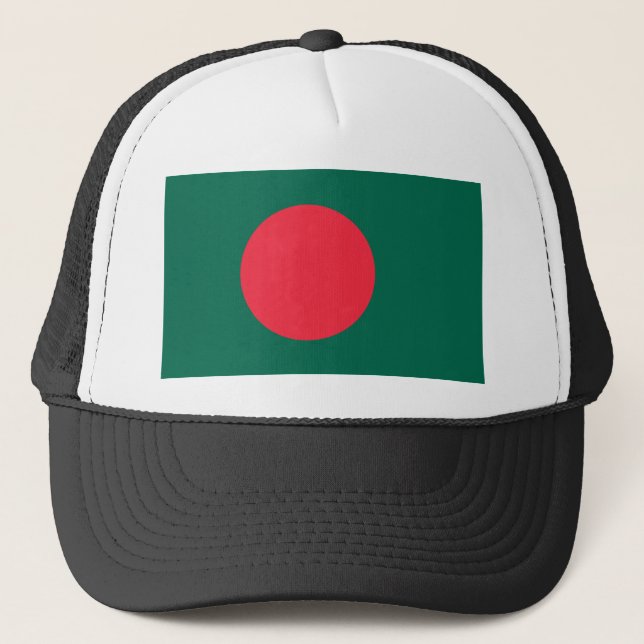 Bangladesh Flag Trucker Hat (Front)