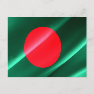 Bangladesh - Flag Waving - Postcard