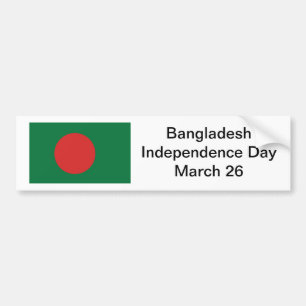 Bangladesh Independence Day Bumper Sticker