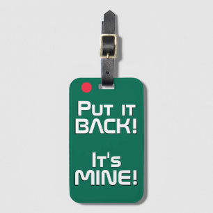 Bangladesh National Flag Funny Patriotic Luggage Tag