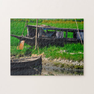 Bangladesh River Boats. Jigsaw Puzzle