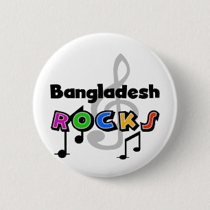 Bangladesh Rocks 2 Inch Round Button