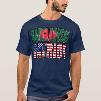 Bangladeshi American Patriot Pride Heritage Flag G T-Shirt