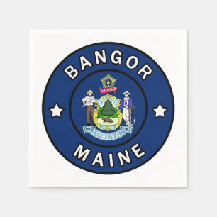 Bangor Maine Napkin