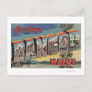 Bangor, MaineLarge Letter ScenesBangor, ME Postcard
