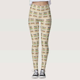 Banh Mi Vietnamese sandwich French bread baguette Leggings