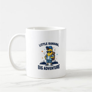 BANITOO Little Banana Big Adventure Cute Banana Coffee Mug