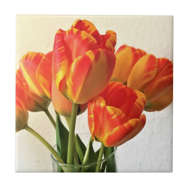 Banja Luka Tulips Tile (Front)