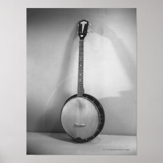 Banjo B&W Poster (Front)