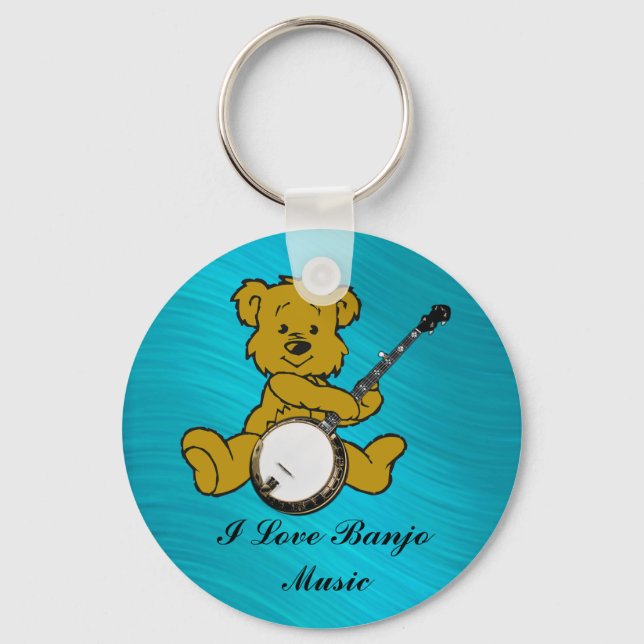 BANJO BEAR-KEYCHAIN KEYCHAIN (Front)
