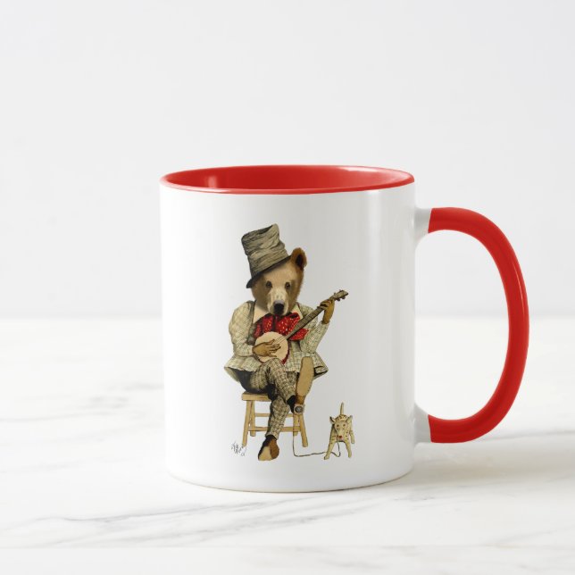 Banjo Bear Mug (Right)
