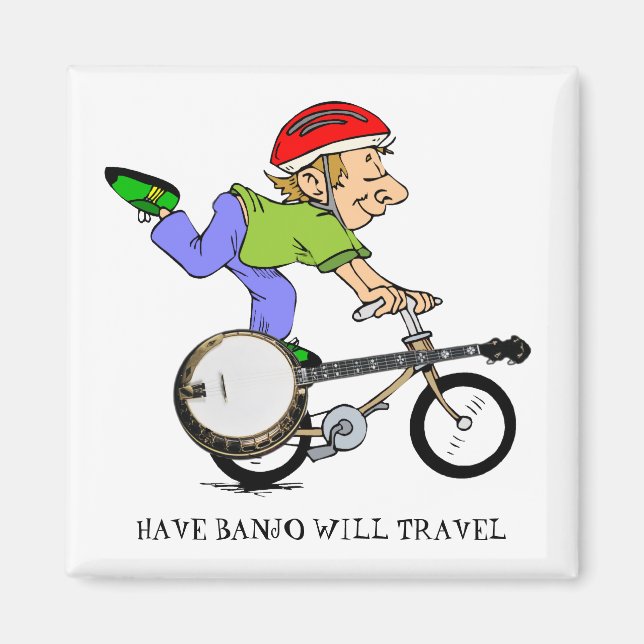 BANJO BIKE-MAGNET MAGNET (Front)