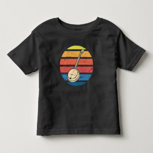 Banjo Bluegrass Gift for Musicians Toddler T-shirt