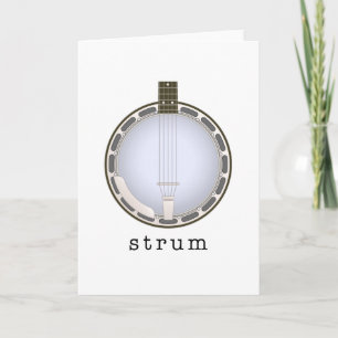 banjo card