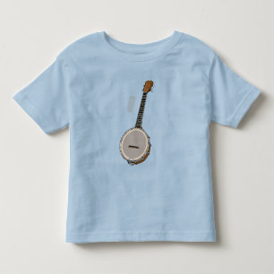 Banjo cartoon illustration  toddler t-shirt