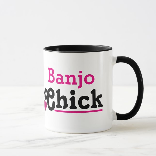 Banjo Chick Mug (Right)