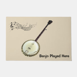 Banjo Door Mat