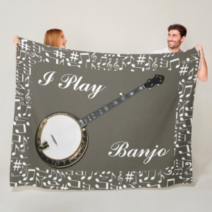 BANJO FLEECE BLANKET