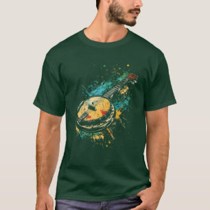 Banjo Graffiti funny T-Shirt
