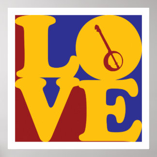 Banjo Love Poster